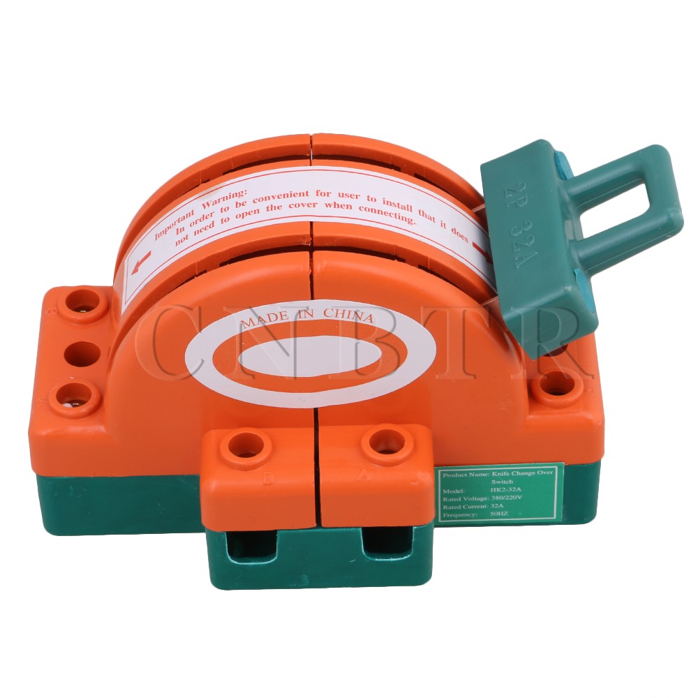 CNBTR 32A 2    DPDT  Į   ġ/CNBTR 32A 2 Pole Double Throw DPDT Bidirectional Knife Safety Disconnect Switch